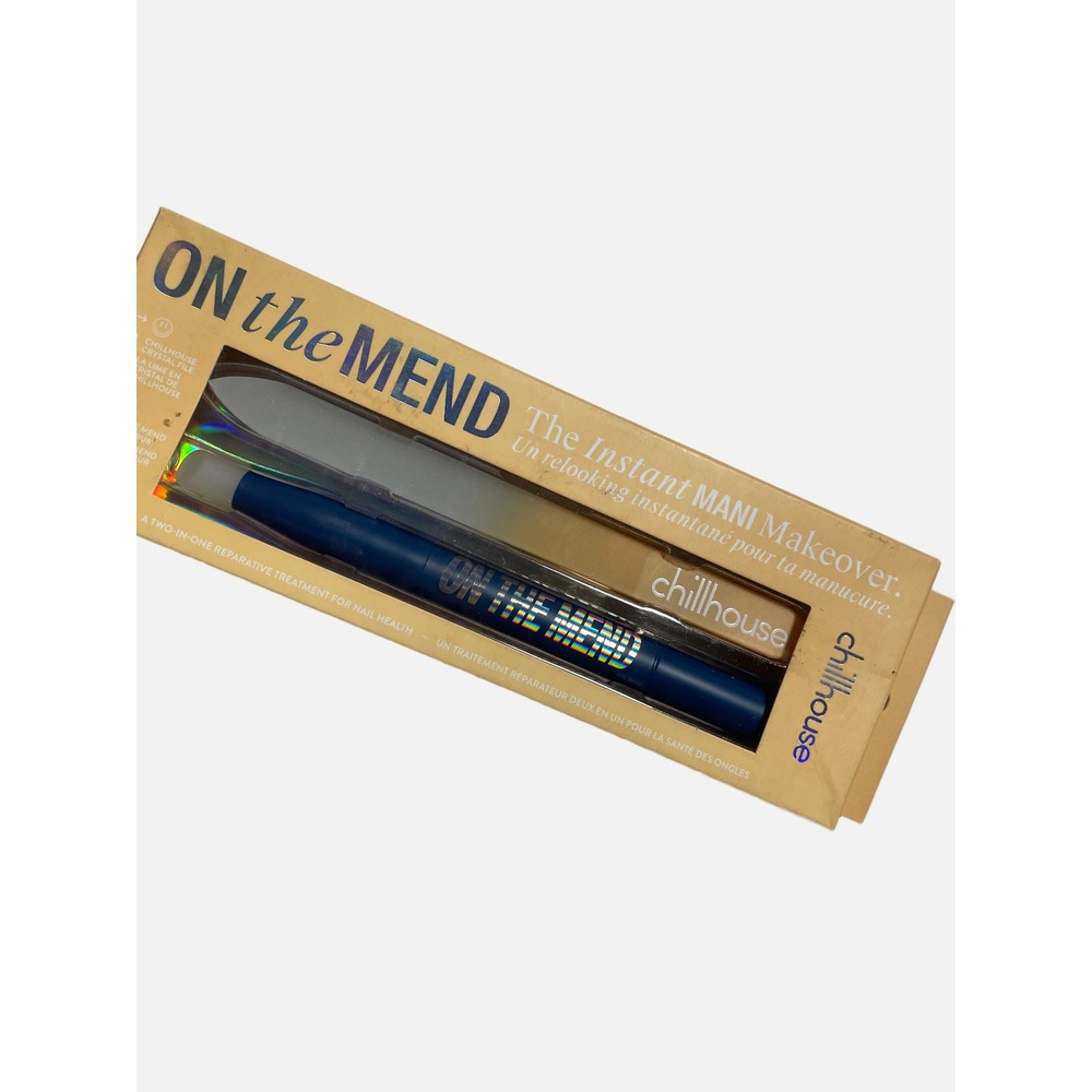 Chillhouse On The Mend Nail Set Unisex OS Blue Reparative Treatment Mani Kit